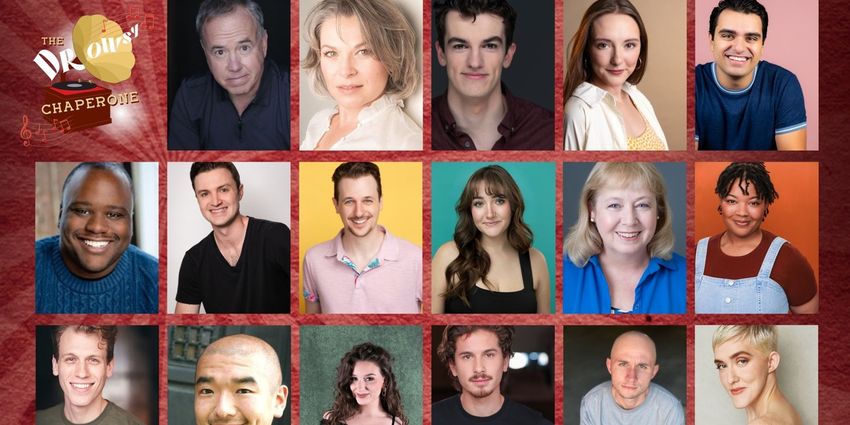 Full Cast Set for THE DROWSY CHAPERONE at Theo Ubique Cabaret Theatre Photo