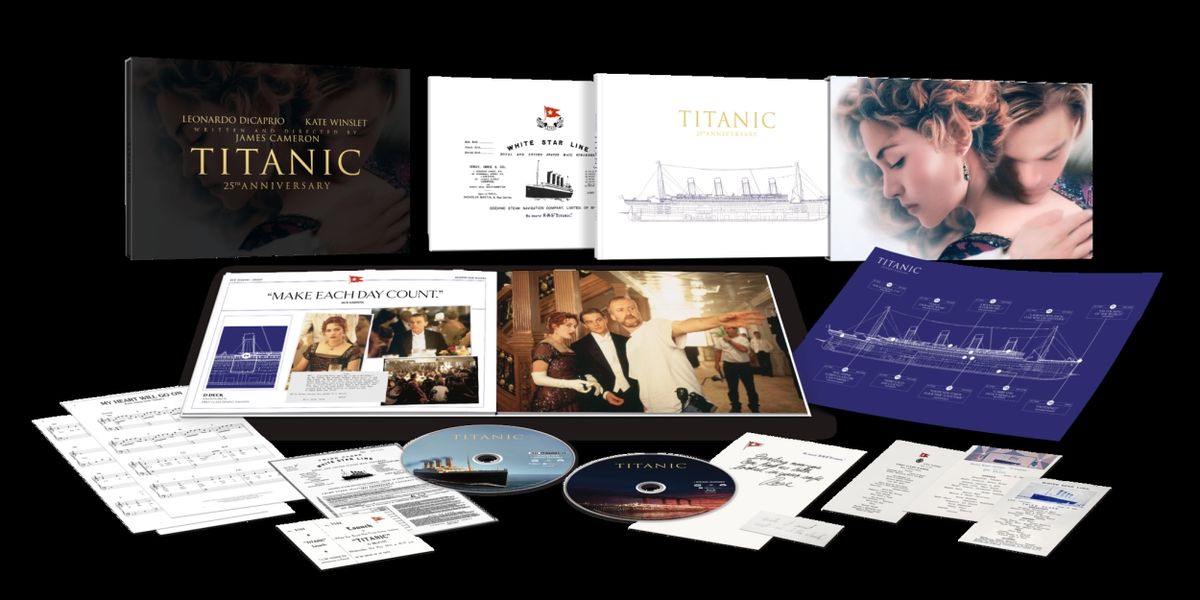 TITANIC Debuts On 4K Ultra HD In December With Limited-Edition Collector's Box Set