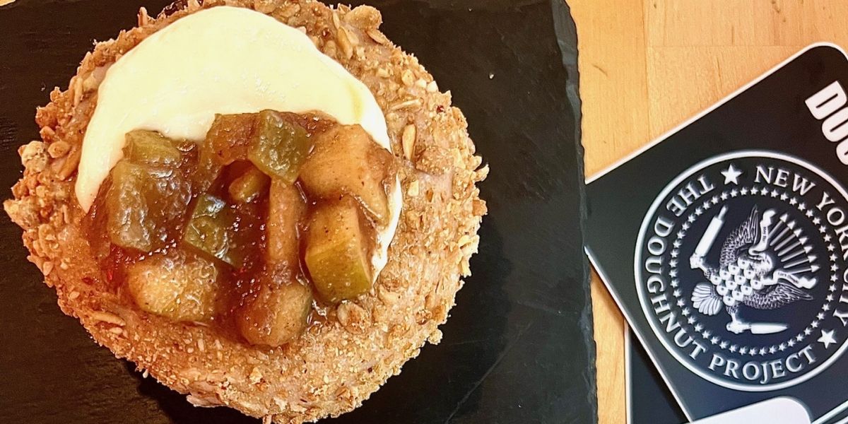 TOM'S PERFECT 10 GRANOLA BOWL DOUGHNUT at The Doughnut Project