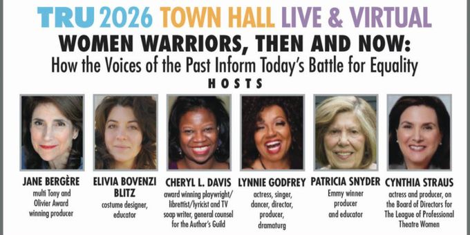 TRU and League of Professional Theatre Women Team Up for Women Warriors Town Hal Photos