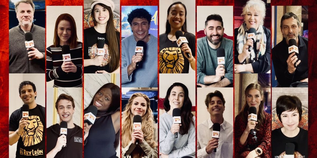 TV: Celebramos el DÍA MUNDIAL DEL TEATRO con actores y actrices de los musicales en cartel en Madrid