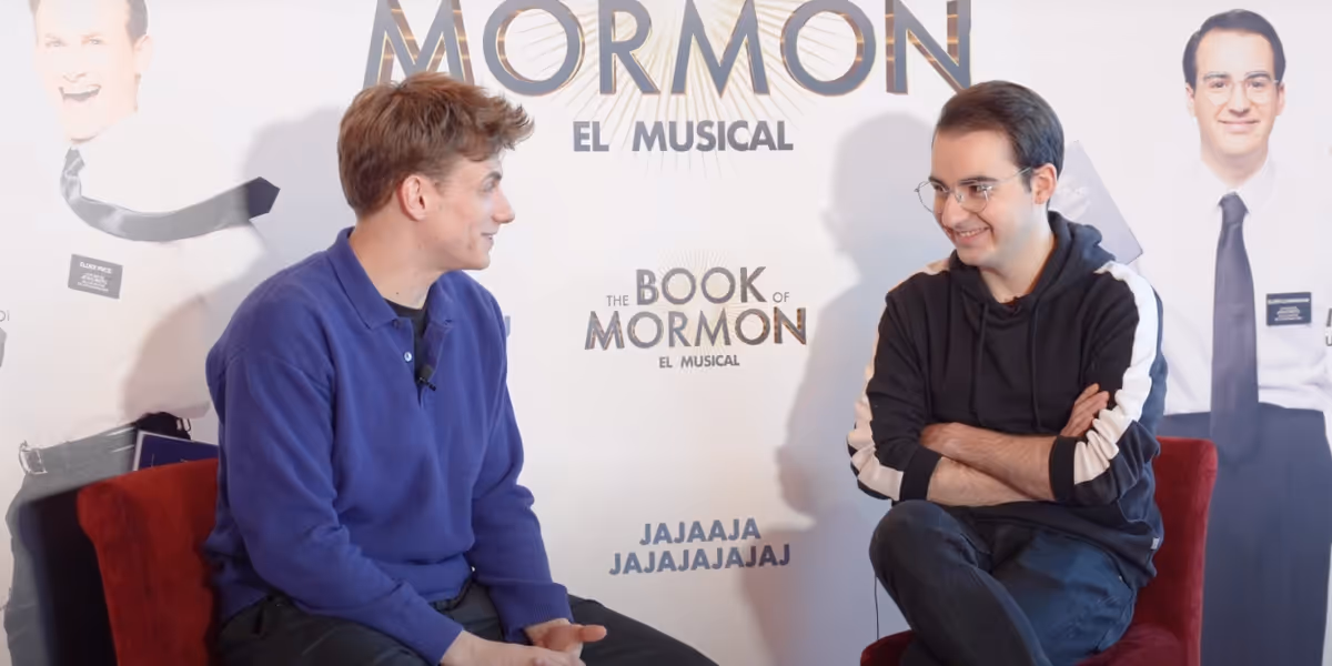 TV: Jan Buxaderas y Alejandro Mesa (THE BOOK OF MORMON) charlan en DE TÚ A TÚ