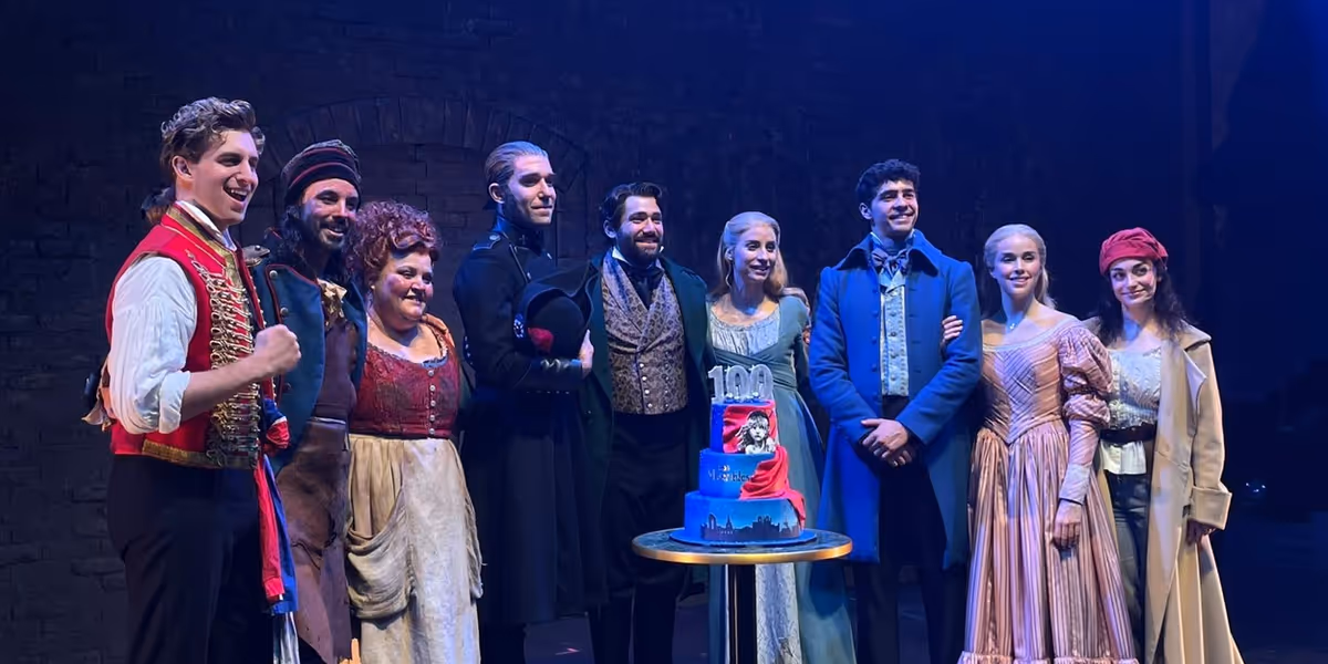 TV: LOS MISERABLES celebra sus primeras 100 funciones en el Teatro Nuevo Apolo