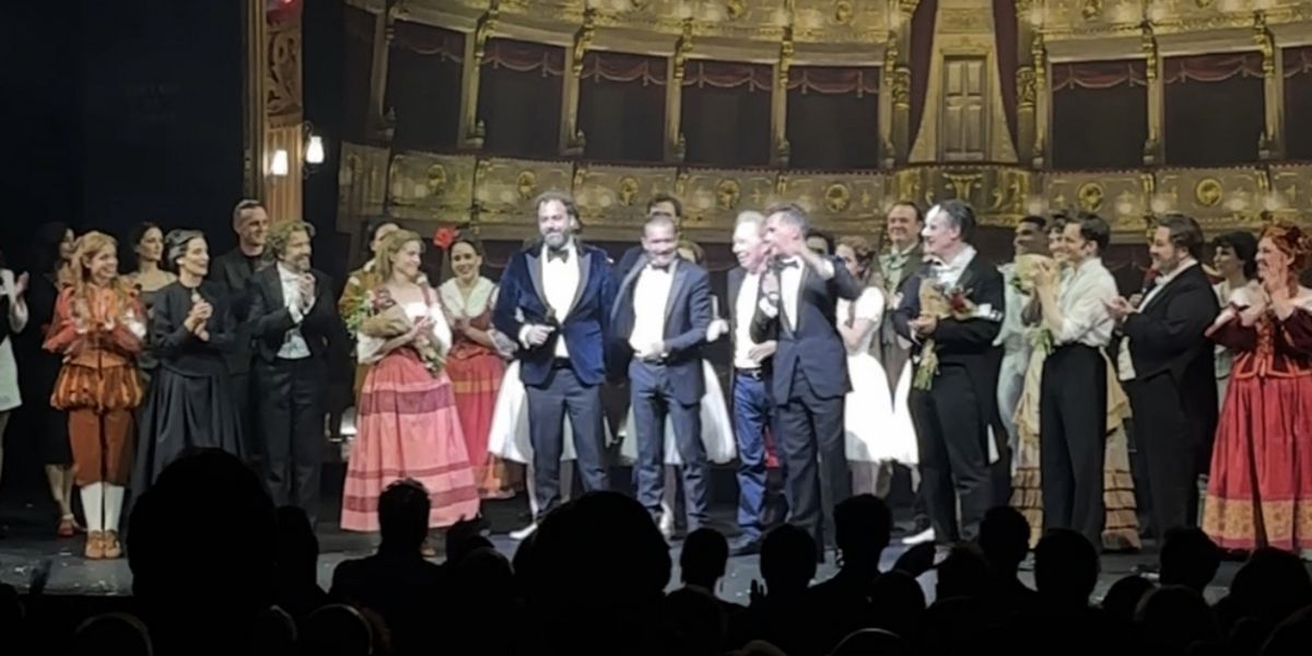 TV: Noche de estreno de EL FANTASMA DE LA ÓPERA en Madrid