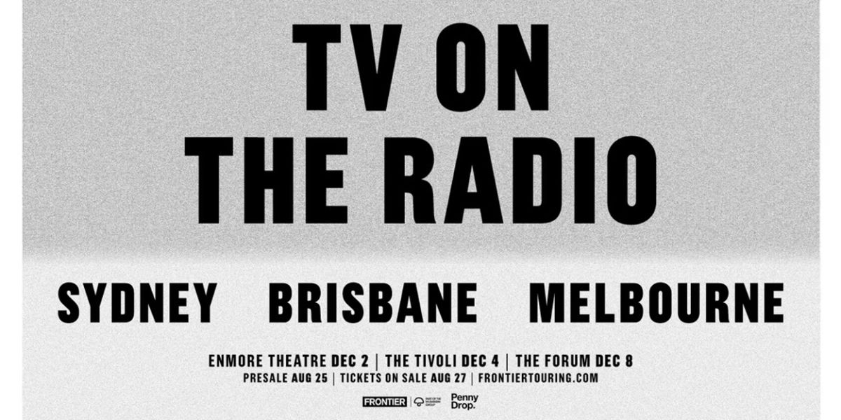 TV On The Radio To Return To Australia With Sydney, Brisbane & Melbourne Shows In December 2025