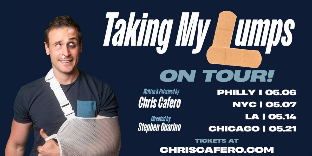 Comedian Chris Cafero To Launch Multi-City Tour Of His New Comedy Special TAKING MY LUMPS