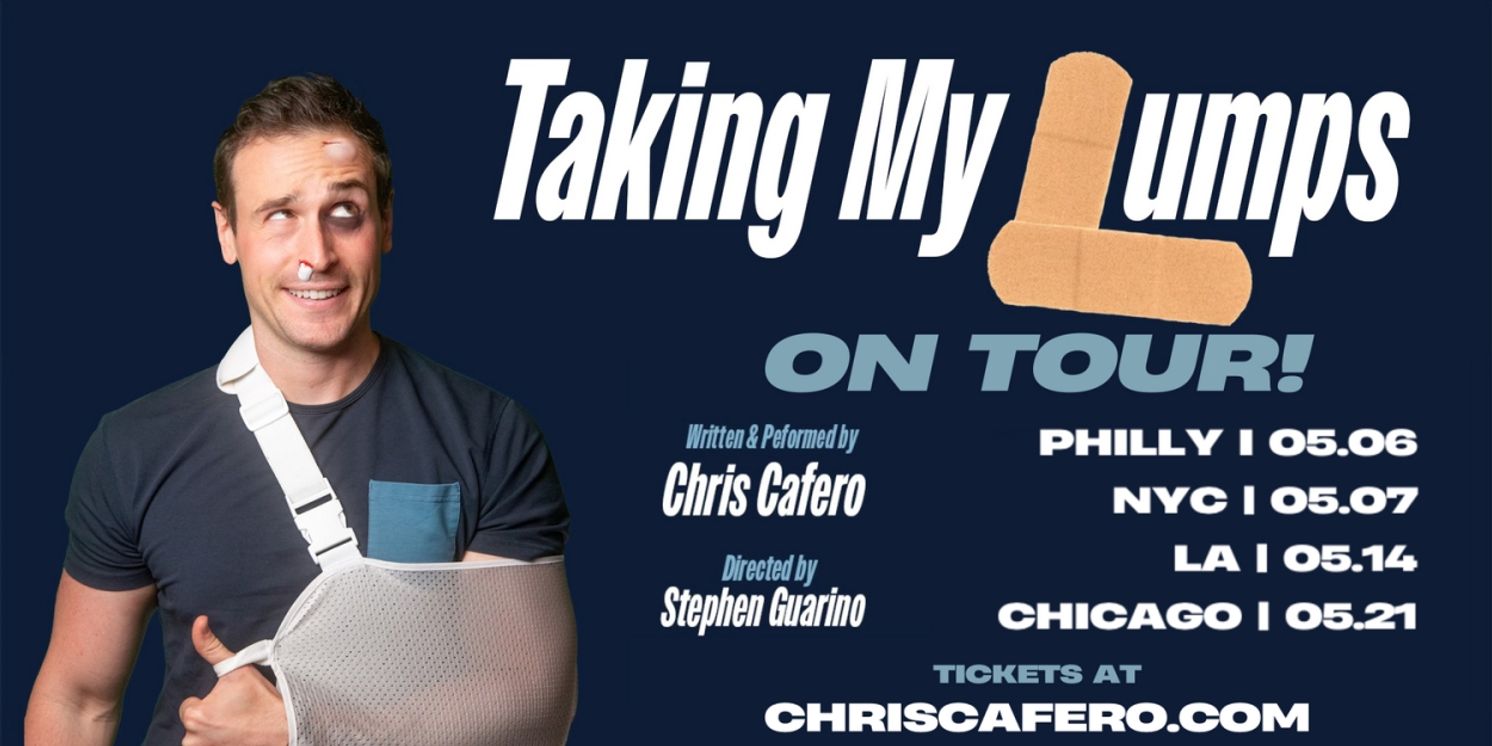 Comedian Chris Cafero To Launch Multi-City Tour Of His New Comedy Special TAKING MY LUMPS  Image
