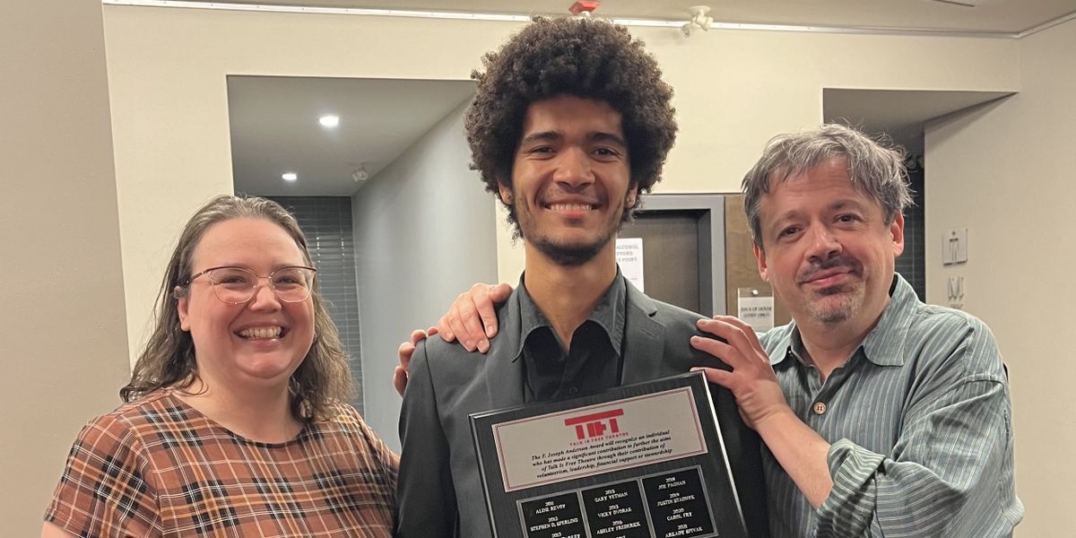 Talk Is Free Theatre's 2023 F. Joseph Anderson Award Goes To Matthew Macquarrie- Cottle