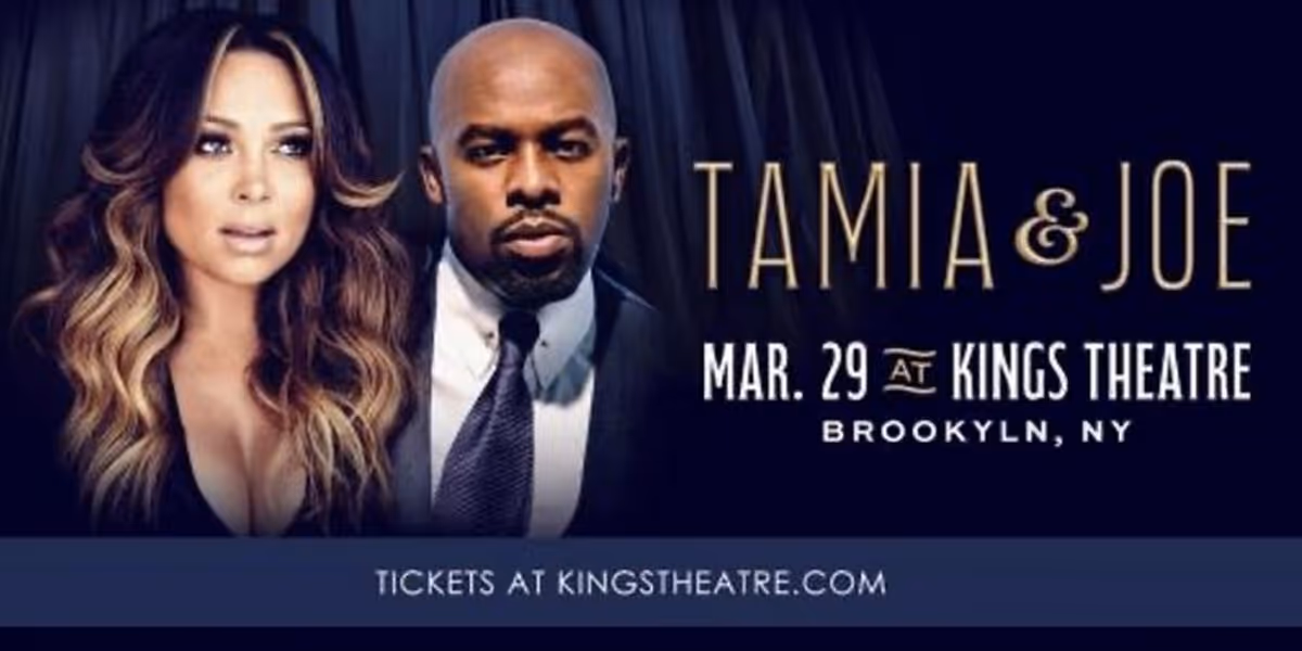 Tamia & Joe to Perform at Kings Theatre in March