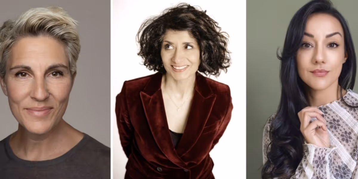Tamsin Greig, Shaparak Khorsandi, Shala Nyx Cast in DAUGHTERS OF PERSIA at Kings Place