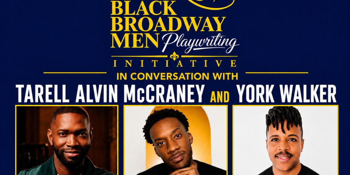 Tarell Alvin McCraney to Join Black Broadway Men Playwriting Initiative Panel in NYC