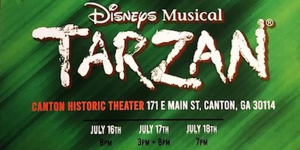 TARZAN to Open at The Canton Theatre This Weekend