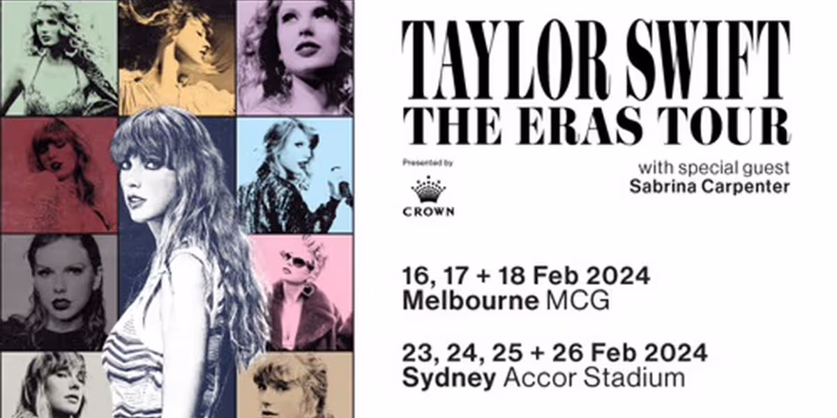 Taylor Swift | The Eras Tour Australian Merchandise Locations Confirmed
