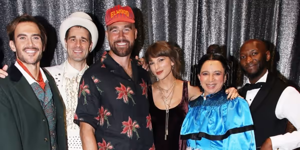 Photos: Taylor Swift and Travis Kelce Attend Saturday Performance Of OH MARY! Photo