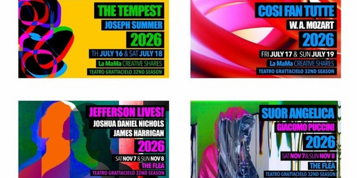 Teatro Grattacielo Unveils 2026–2027 Season Featuring World Premieres And New Productions