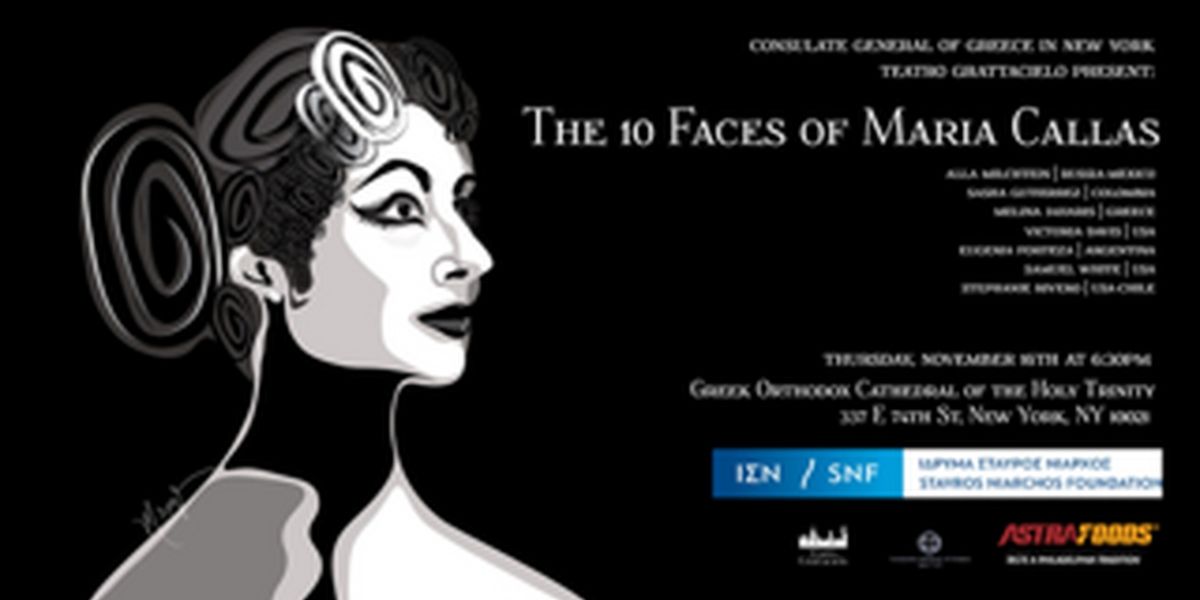 Teatro Grattacielo In Partnership With The Consulate General Of Greece In New York Presents THE 10 FACES OF MARIA CALLAS