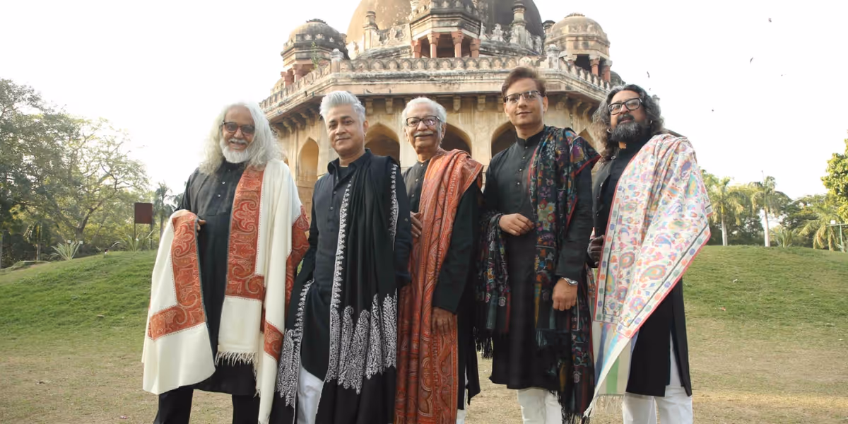 Ten Indian Artists Come Together to Save the Pashmina and its Heritage By Supporting Weavers and Karigars