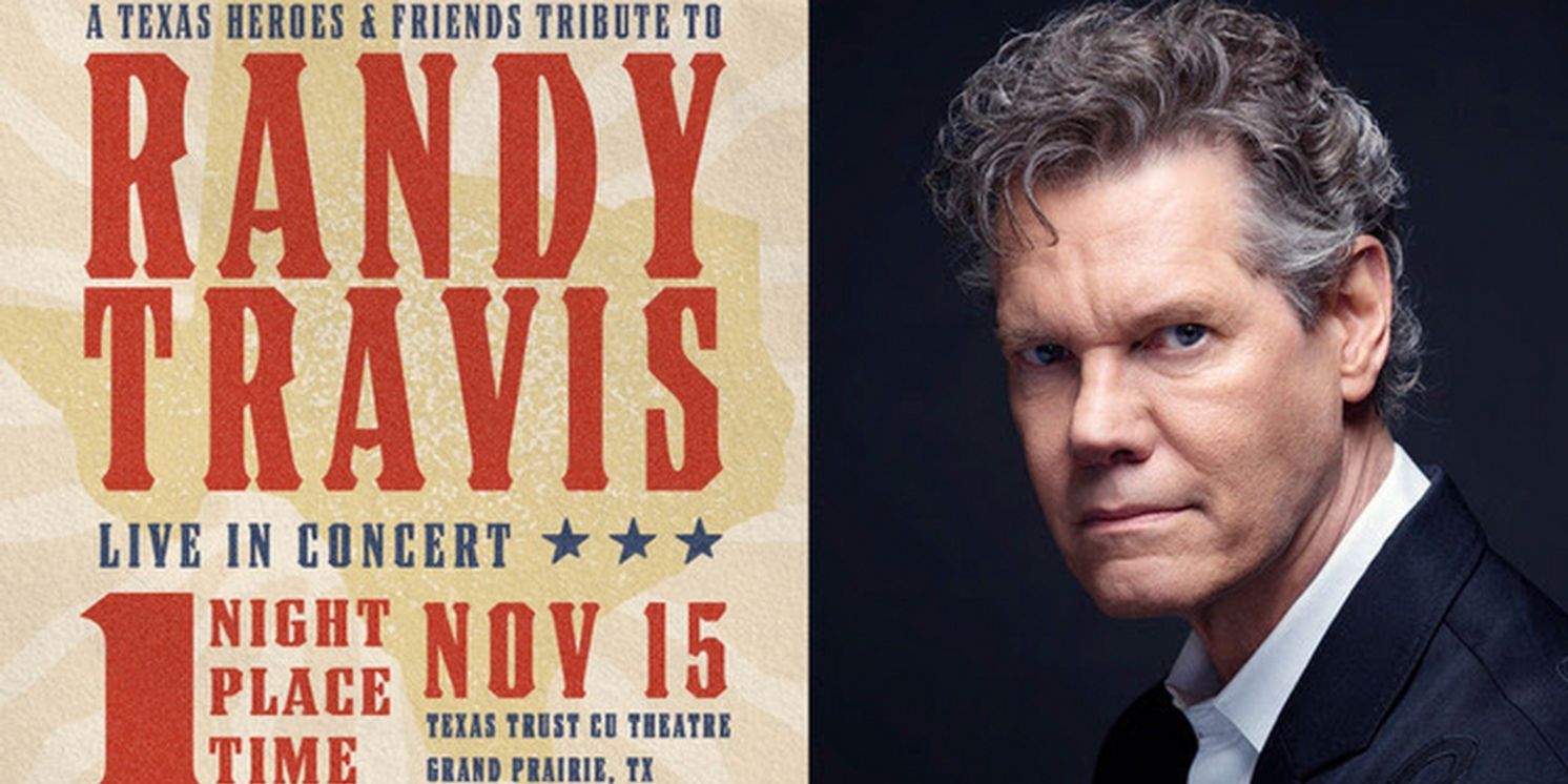 Texas Tribute to Randy Travis Announces Additional Guest Artists  Image