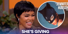 Teyana Taylor Visits THE JENNIFER HUDSON SHOW as JHud Floats Catwoman Casting