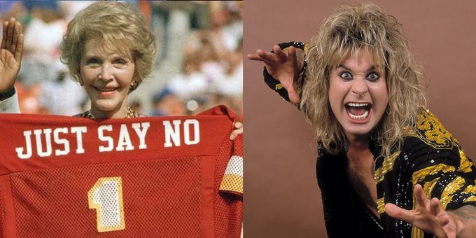 THAT 80S IMPROV CHALLENGE: JUST SAY NO TO DRUGS/OZZY OSBOURNE EDITION Set for Yo Photos