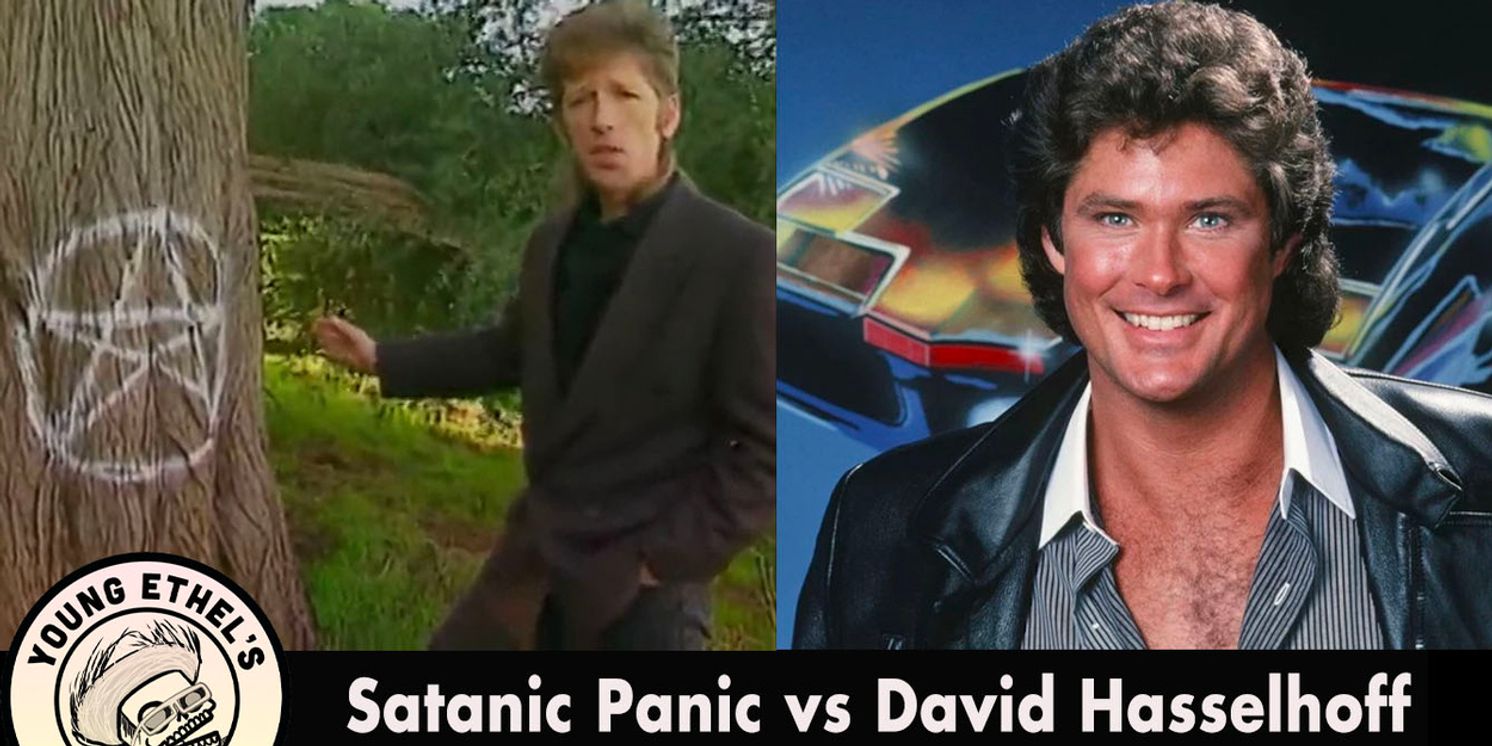 That 80s Improv Challenge: SATANIC PANIC Vs DAVID HASSELHOFF EDITION is Coming to Young Ethels  Image