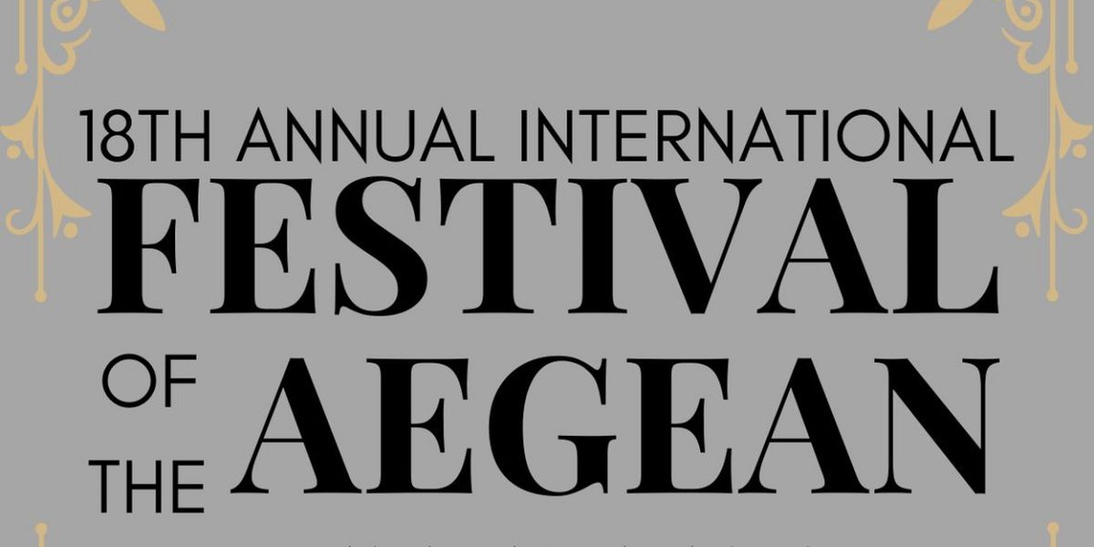 The 18th Annual International Festival Of The Aegean On The Island Of Syros to Take Place in July