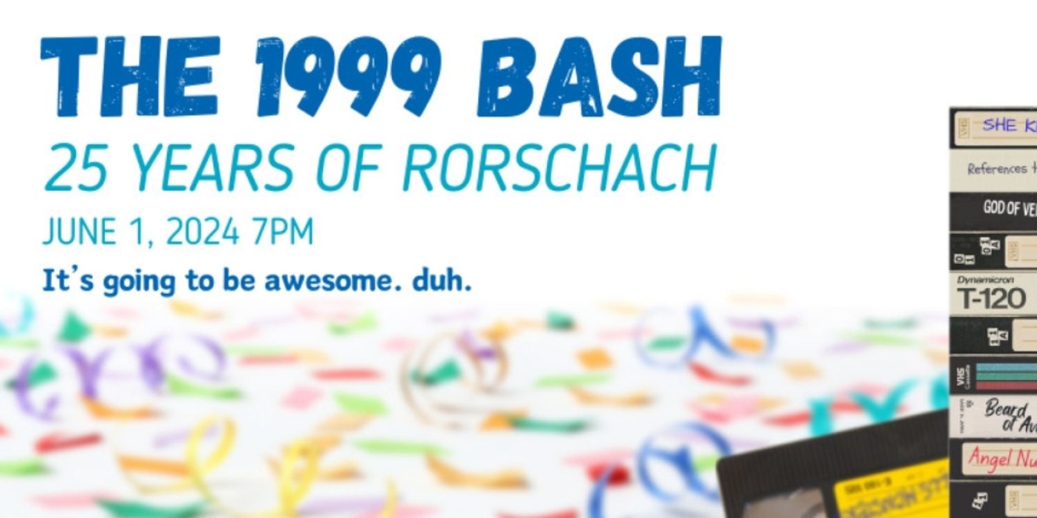 Rorschach Theatre Presents THE 1999 BASH: CELEBRATE 25 YEARS OF RORSCHACH  Image