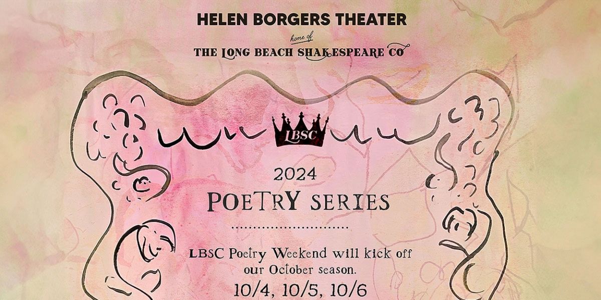 The 2024 Poetry Series At The Helen Borgers Theater Begins This Week