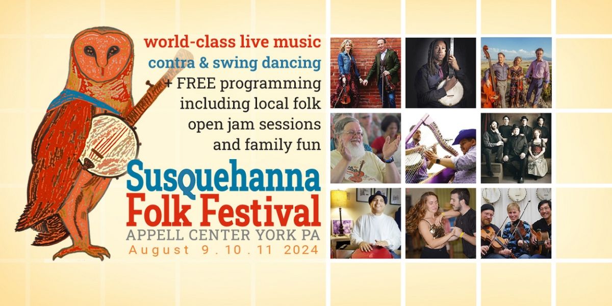 The 5th Susquehanna Folk Festival is Coming to Downtown York