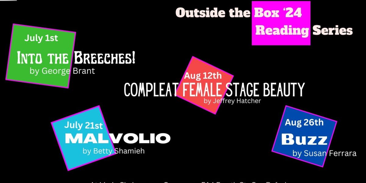 The Actors' Reading Collective Will Host Summer Reading Series 
Outside the Box