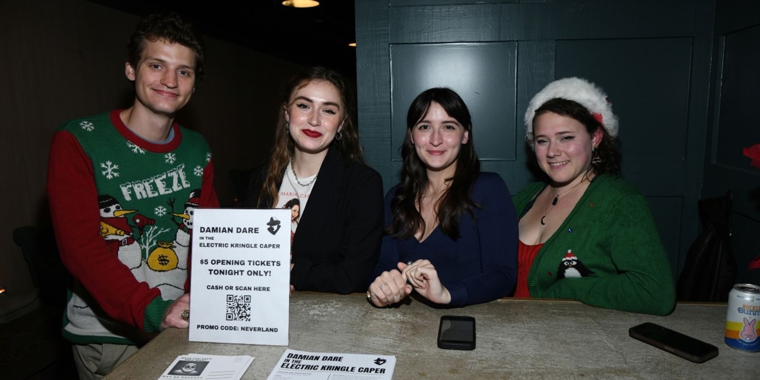 The American Radio Company to Present the Return of  DAMIAN DARE IN THE ELECTRIC KRINGLE CAPER  Image