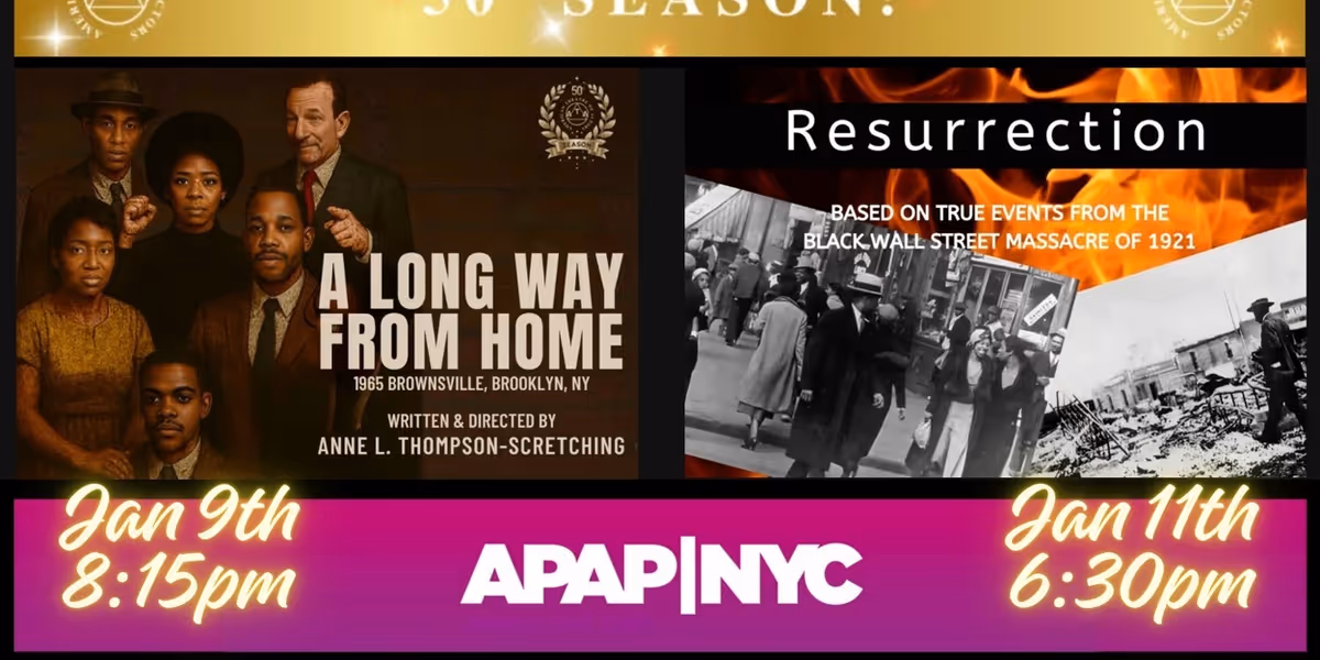 The American Theatre Of Actors To Present A REPERTORY OF TWO PLAYS