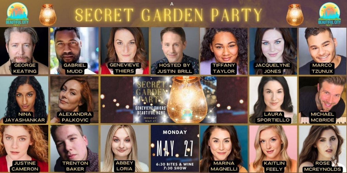 The Beautiful City Project Will Host A SECRET GARDEN PARTY in May