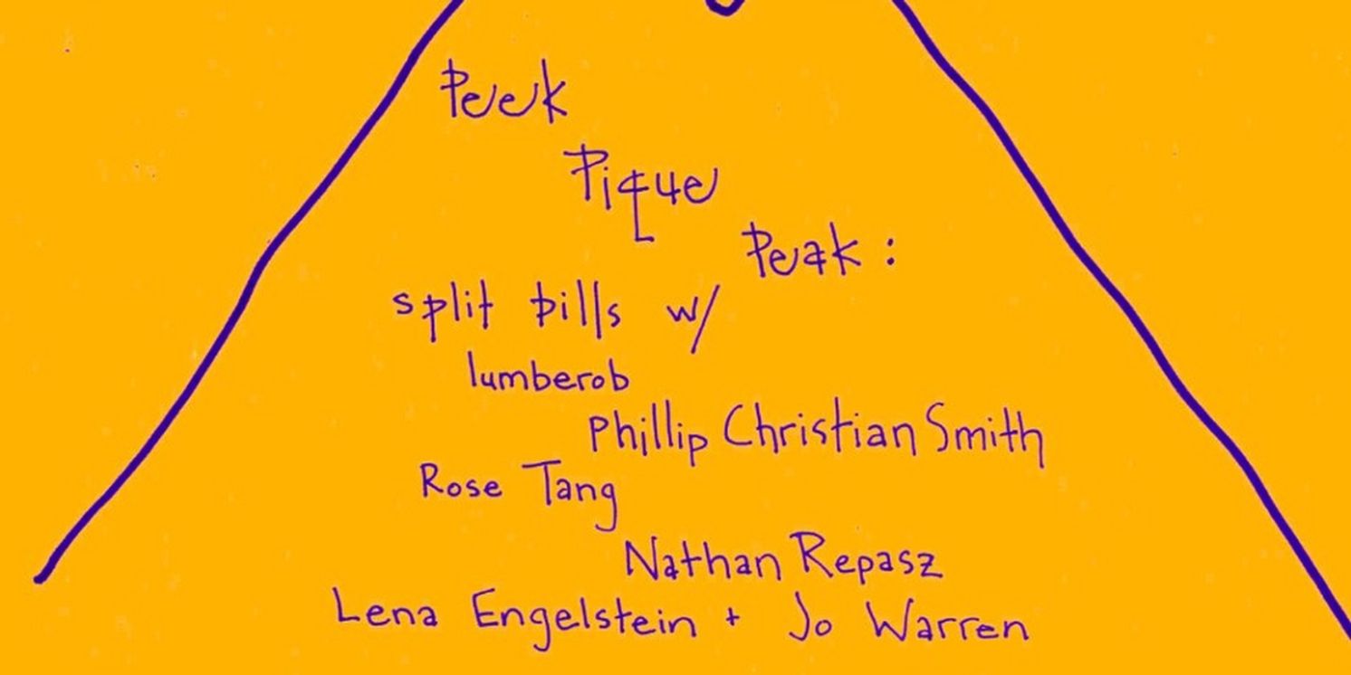 The Brick Announces Peek Pique Peak Featuring Four Evenings Of Split Bills, Running September 7-10  Image