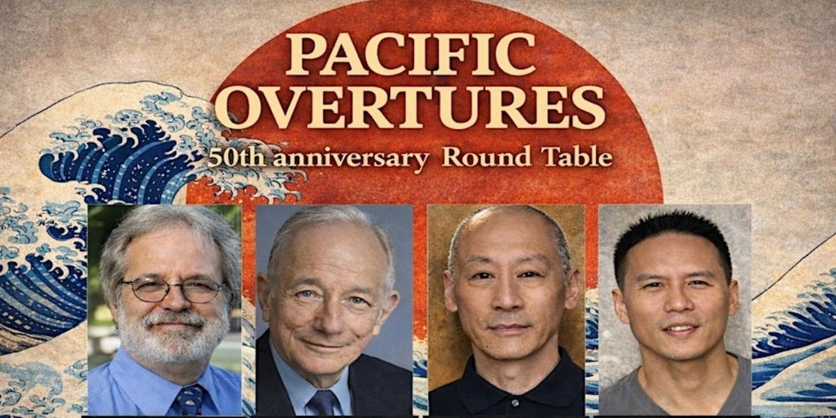 The Broadway Maven To Host PACIFIC OVERTURES AT 50 A Special Anniversary Roundtable Honoring Stephen Sondheim And John Weidman
