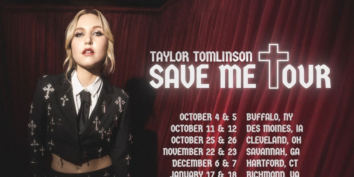 The Bushnell Presents Taylor Tomlinson; Tickets On Sale Friday July 26