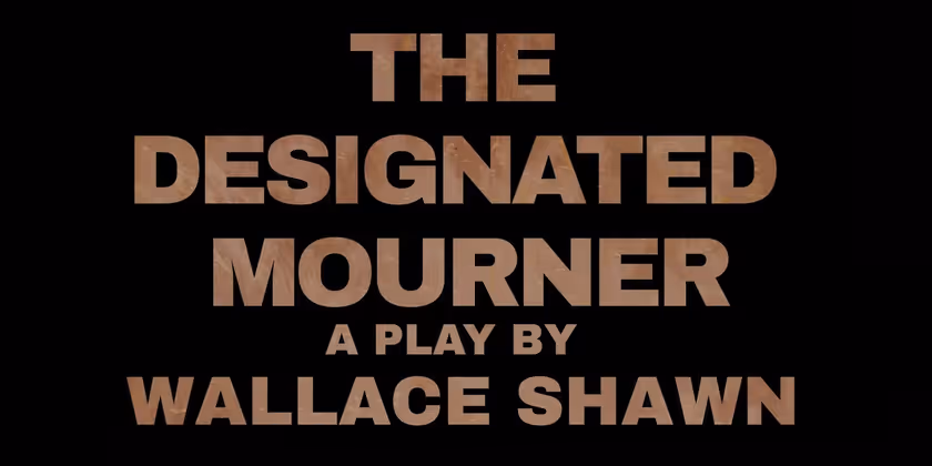 The Catastrophic Theatre to Present Limited Engagement of Wallace Shawn's THE DESIGNATED MOURNER Photo