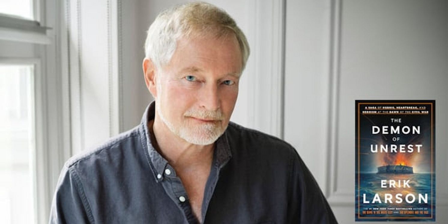 The Charleston Gaillard Center and Buxton Books Host A Conversation with Erik Larson  Image