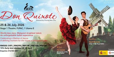 The Dance Society of Malaysia Will Bring DON QUIXOTE to PJPAC in July Photo