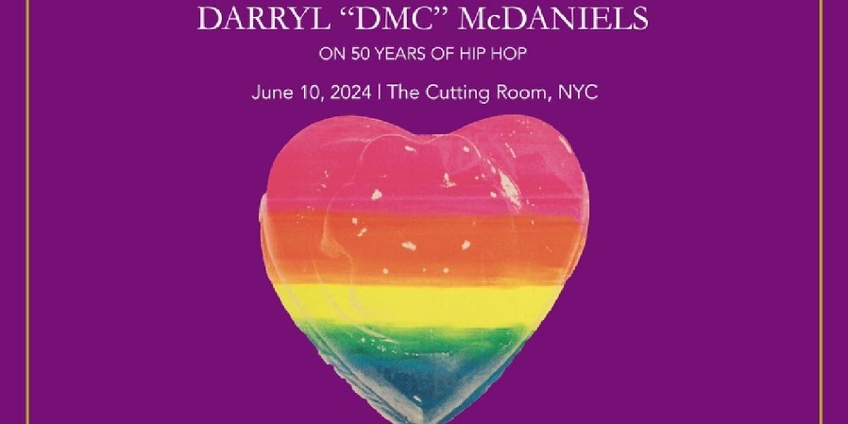 The Felix Organization to Present Slay This Way Pride Event Honoring Darryl 'DMC' McDaniels For 50 Years Of Hip Hop