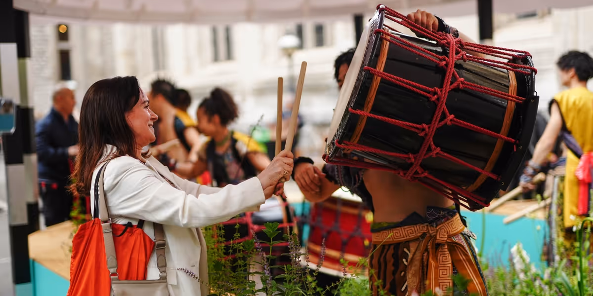 The Fleet Street Quarter Launches Brand New Open-air Amphitheatre With Yamato: The Drummers Of Japan