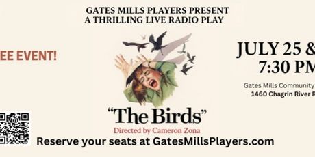 The Gates Mills Players Will Perform THE BIRDS Live Radio Play Photo