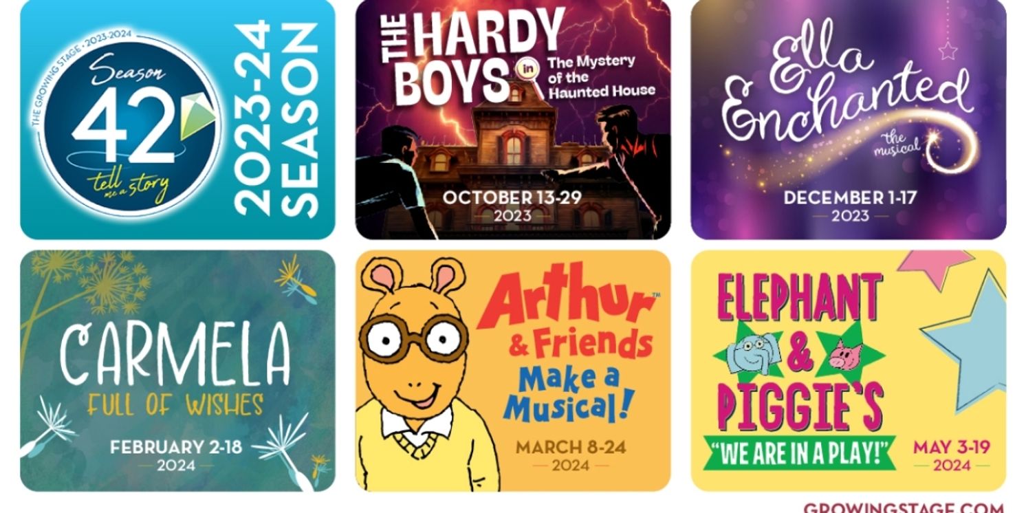The Growing Stage Announces 42nd Season  Image