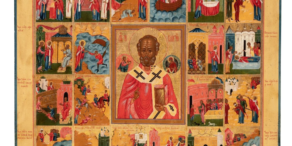 The Icon Museum and Study Center Acquires Saint Nicholas and Scenes from His Life
