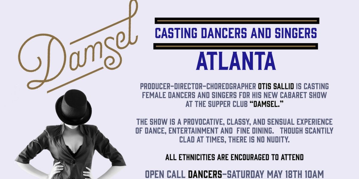 Otis Sallid to Hold Open Call for DAMSEL This Month