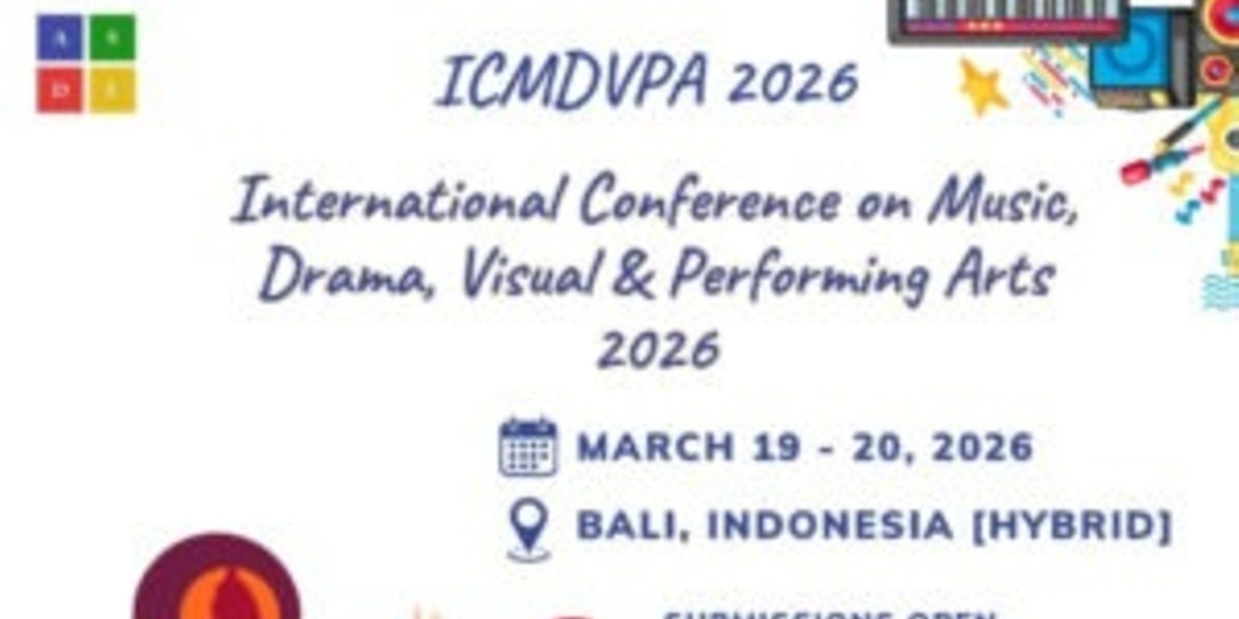 The International Conference on Music, Drama, Visual & Performing Arts 2026 Set For Bali