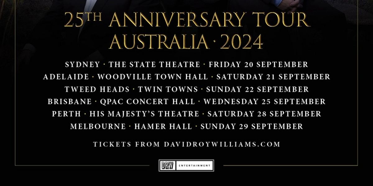 The Irish Tenors to Embark on 25th Anniversary Tour with the George Ellis Orchestra