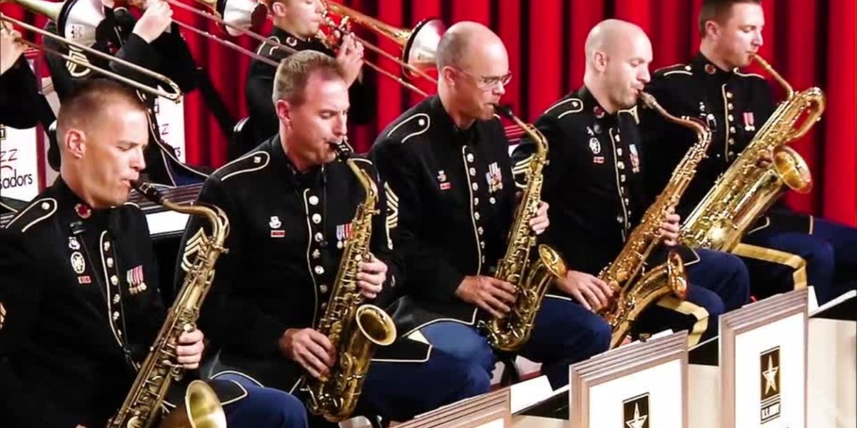The Jazz Ambassadors of The US Army Field Band Return to Raue Center