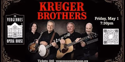 The Kruger Brothers Will Return to Vergennes Opera House to Close Out Season Photo