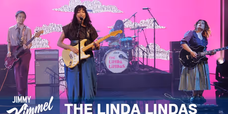 The Linda Lindas Perform BURNING OUT on JIMMY KIMMEL LIVE Photo